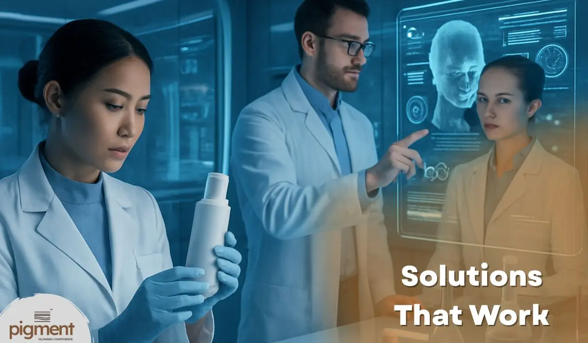 Dermatology experts using advanced technology in a modern skin clinic in Bangalore