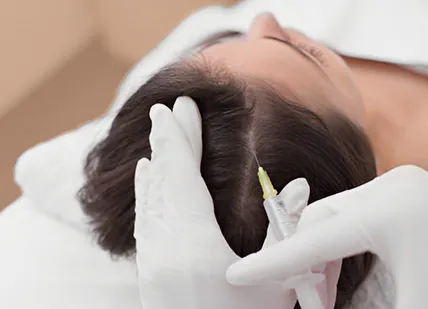 Advanced hair restoration treatment at Pigment Skin & Hair Clinic Bengaluru using PRP and GFC therapies for stronger, healthier hair growth