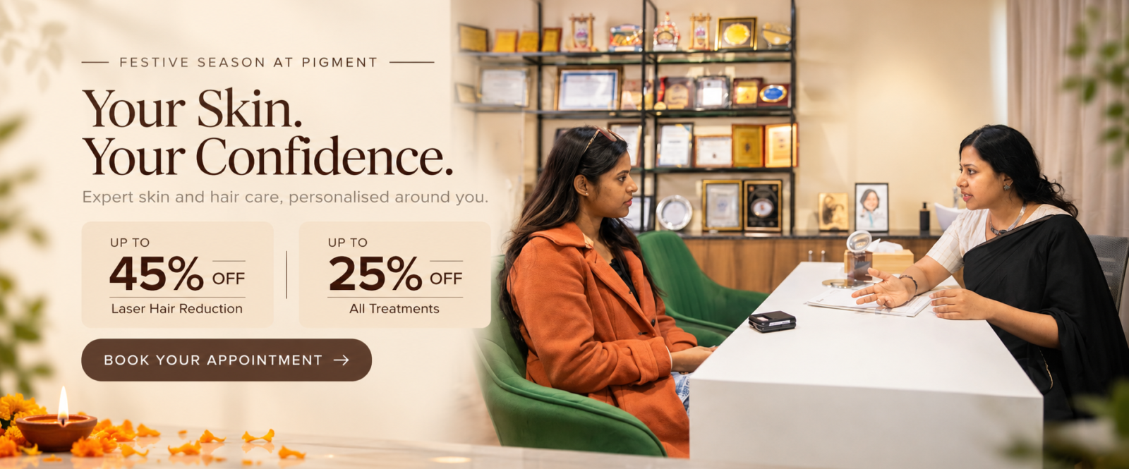 Pigment clinic Bangalore Home Banner 2